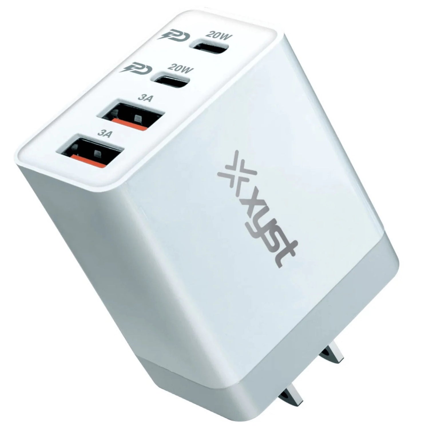  35-Watt 4-Port USB-A and USB-C Wall Charging Station